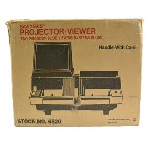 Vintage Projector Slide Viewer (GAF) Sawyer's Model 439-M1